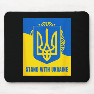 Tapis De Souris Restez Avec L'Ukraine - Soutenez L'Ukraine, Arrête
