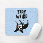 Tapis De Souris Restez bizarre Funky Boston Terrier Dog (Avec souris)