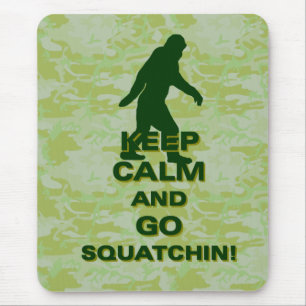 Tapis De Souris Restez calme et allez squatter