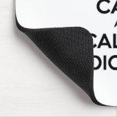 Tapis De Souris Restez calme et appelez un audiologiste (Coin)