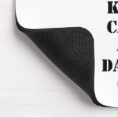 Tapis De Souris Restez calme et dansez (Coin)