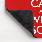 Tapis De Souris Restez calme et écrivez Sci-Fi (Coin)