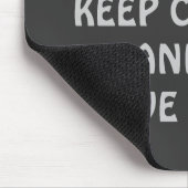 Tapis De Souris Restez calme et plongez (Coin)