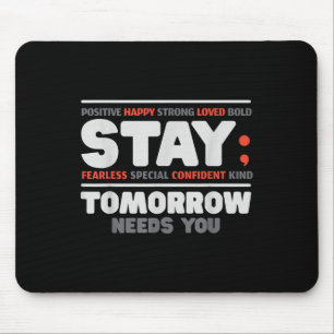 Tapis De Souris Restez Demain A Besoin De Vous Sensibilisation À L