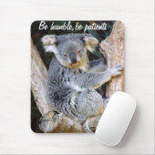 Tapis De Souris Restez Humble_ Mousepad (Avec souris)