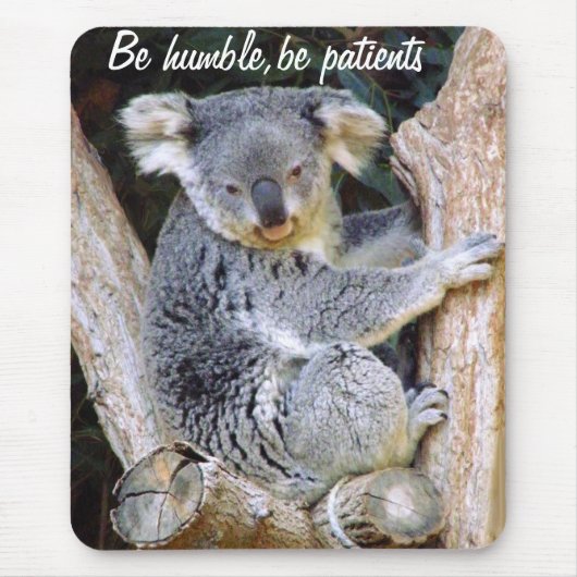 Tapis De Souris Restez Humble_ Mousepad (Devant)