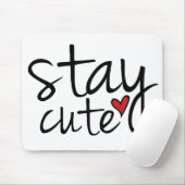 Tapis De Souris Restez mignon Mousepad (Avec souris)