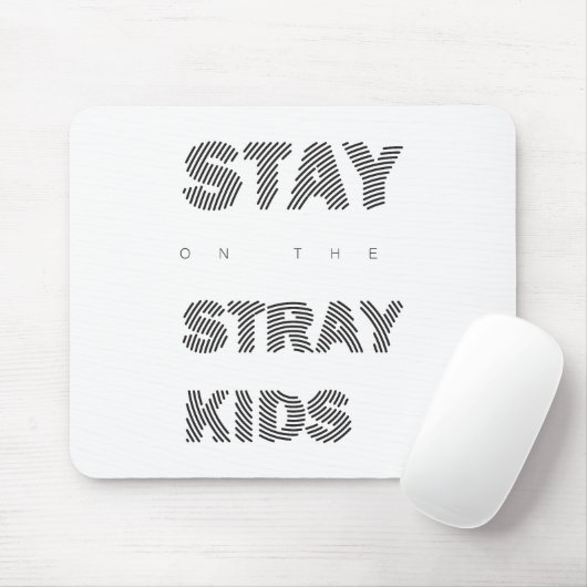 Tapis De Souris Restez noir (Avec souris)