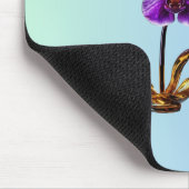 Tapis De Souris Restez Orchidée Dorée (Coin)