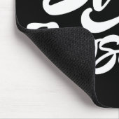 Tapis De Souris Restez positif Jaune (Coin)
