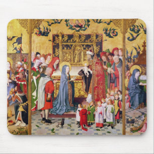 Tapis De Souris Retable des sept joies de la Vierge
