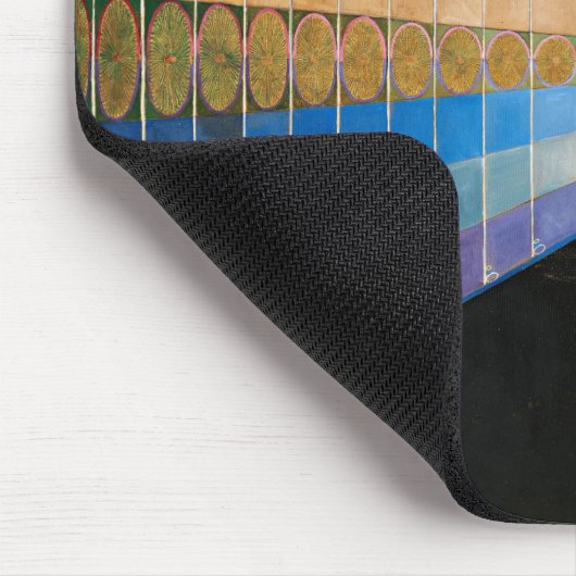 Tapis De Souris Retable, Groupe X, No.1 par Hilma af Klint (Coin)