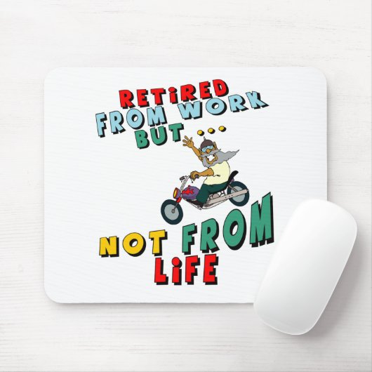Tapis De Souris Retiré du travail (Avec souris)