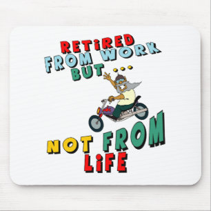 Tapis De Souris Retiré du travail