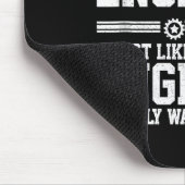 Tapis De Souris Retired Engineer Engineering Funny Saying Retireme (Coin)