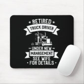 Tapis De Souris Retired Truck Driver Funny Retirement Quote For A (Avec souris)