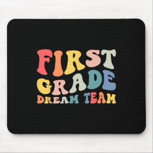 Tapis De Souris Retour à l'école 1ère année Dream Team Enseignant