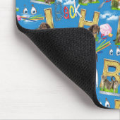 Tapis De Souris Retour À L'École ABC Conception Répétée (Coin)