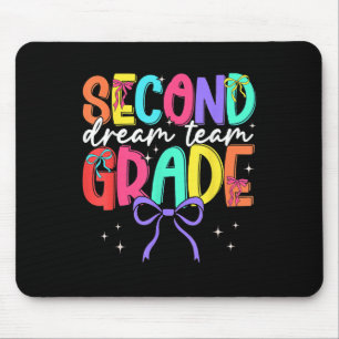 Tapis De Souris Retour À L'École Deuxième Classe Dream Équipe Ense