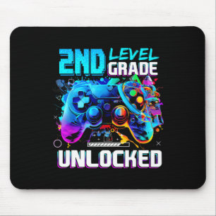 Tapis De Souris Retour à l'école Niveau 2e année Débloqué Gamer En