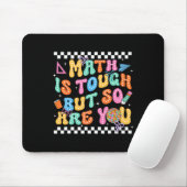 Tapis De Souris Retour à l'école Prof de maths Les maths c'est dur (Avec souris)