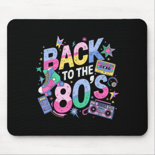 Tapis De Souris Retour aux années 80 Années 80 Vintage Eighties Re