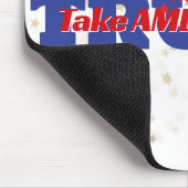 Tapis De Souris RETOUR DE L'AMÉRIQUE Trump Slogan (Coin)