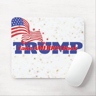 Tapis De Souris RETOUR DE L'AMÉRIQUE Trump Slogan
