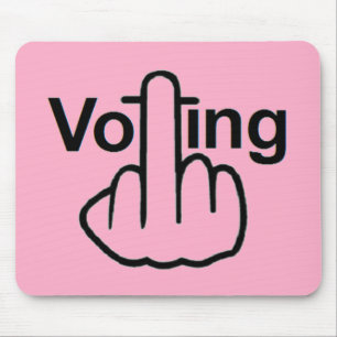 Tapis De Souris Retournement du vote de Mousepad