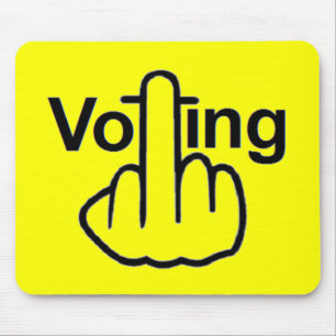 Tapis De Souris Retournement du vote de Mousepad