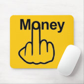 Tapis De Souris Retourner de l'argent de Mousepad (Avec souris)