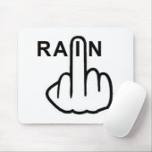 Tapis De Souris Retourner de pluie Mousepad (Avec souris)