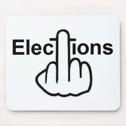 Tapis De Souris Retourner des élections de Mousepad (Devant)