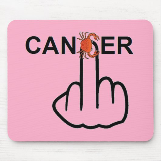 Tapis De Souris Retourner du cancer de Mousepad (Devant)