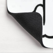 Tapis De Souris Retourner le temps Mousepad (Coin)