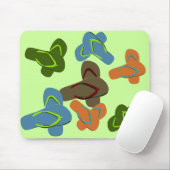 Tapis De Souris Retourner les volets Vector Art (Avec souris)