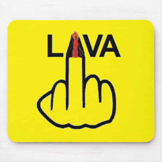 Tapis De Souris Retourner Mousepad Lava (Devant)