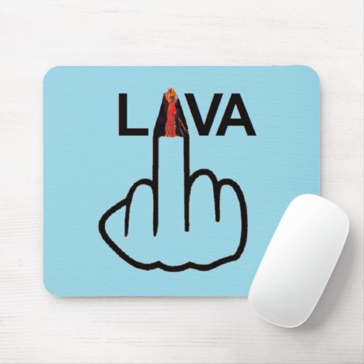 Tapis De Souris Retourner Mousepad Lava (Avec souris)