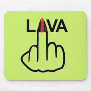Tapis De Souris Retourner Mousepad Lava