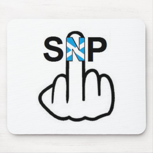 Tapis De Souris Retourner SNP Mousepad (Devant)