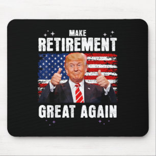 Tapis De Souris Retraité 2025 Retraite 2025 Retraite 2025 Trump
