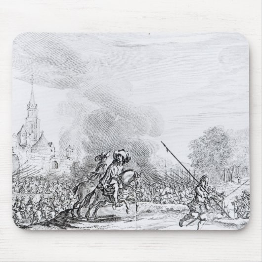 Tapis De Souris Retraite de la bataille de Worcester (Devant)