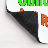 Tapis De Souris Retraité désagréable méchant (Coin)