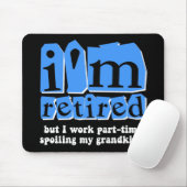 Tapis De Souris Retraite drôle (Avec souris)