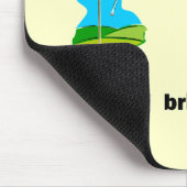 Tapis De Souris Retraite drôle de golf (Coin)