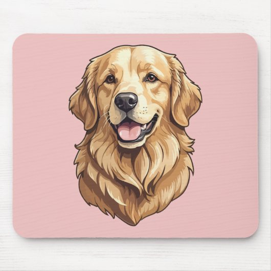 Tapis De Souris Retriever doré (Devant)