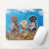TAPIS DE SOURIS RETRIEVERS LABRADOR (Avec souris)