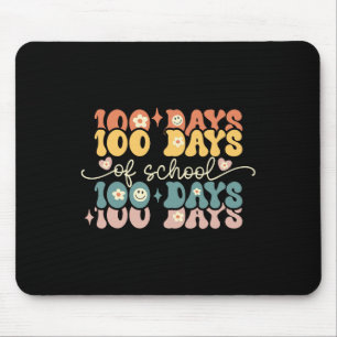 Tapis De Souris Rétro 100 Jours D'école Prof Groovy 100ème Jour