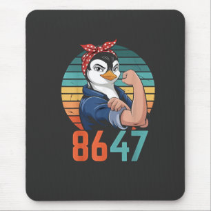 Tapis De Souris Retro 8647 Est 2028 Pourtant Pingouin Anti Trump