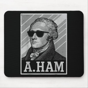 Tapis De Souris Rétro Ander Hamilton Tee drôle disant hommes femme